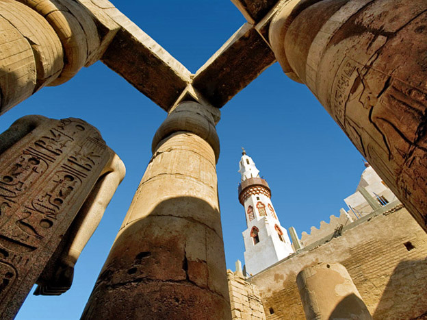 Mosque in Luxor Temple